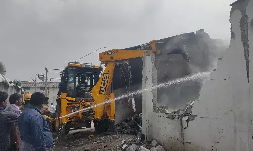 தனியார் நூல் மில்லில் தீ விபத்து