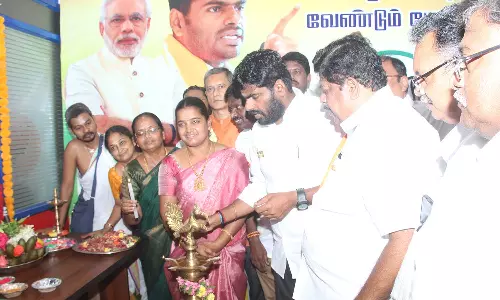 பிரதமர் வருகையால் தமிழக பா.ஜ.க.வினரிடையே எழுச்சி... அண்ணாமலை