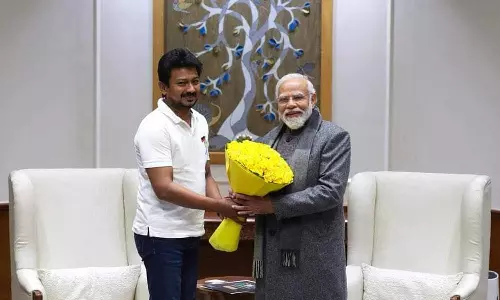 பிரதமர் மோடியை சந்தித்தார் அமைச்சர் உதயநிதி ஸ்டாலின்