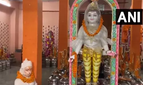 ஜெய்ப்பூரில் வடிவமைக்கப்பட்ட 51 இன்ச் குழந்தை வடிவிலான ராமர் சிலை அயோத்தி சென்றடைந்தது