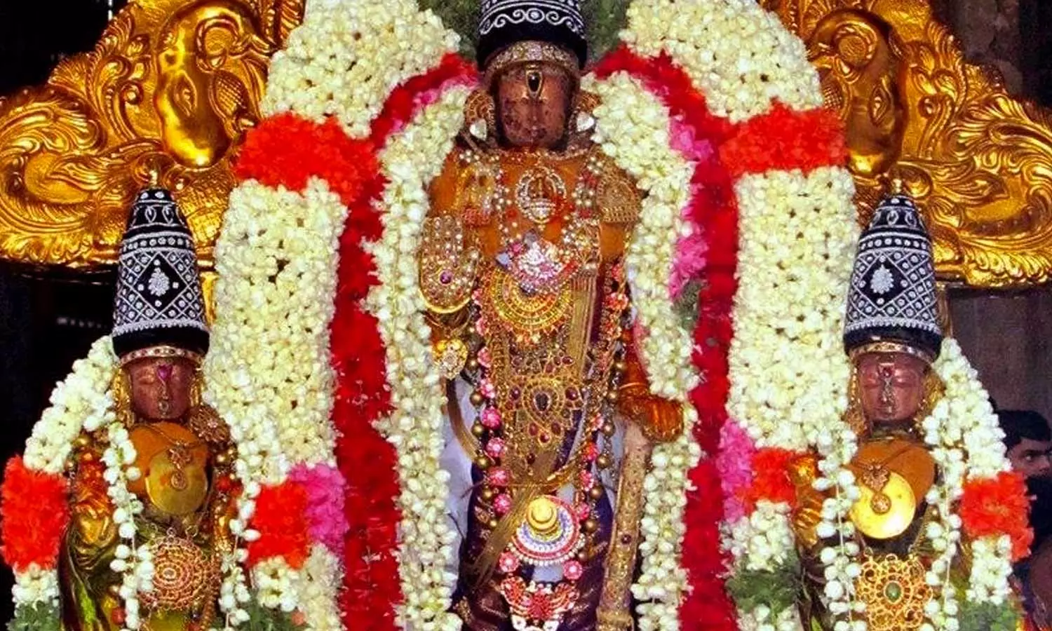 ஸ்ரீ பூமாதேவியுடன் ஸ்ரீ வரதராஜர் ஸ்ரீ பூமாதேவியுடன் ஸ்ரீ வரதராஜர்