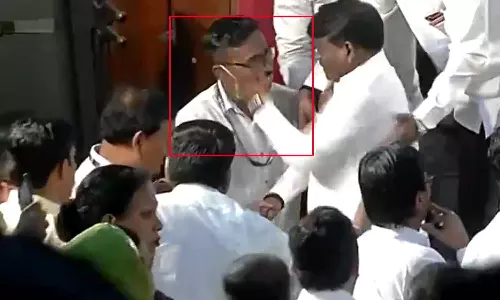 மகாராஷ்டிராவில் காவலரை கன்னத்தில் அறைந்த பாஜக எம்.எல்.ஏ. மீது வழக்குப்பதிவு