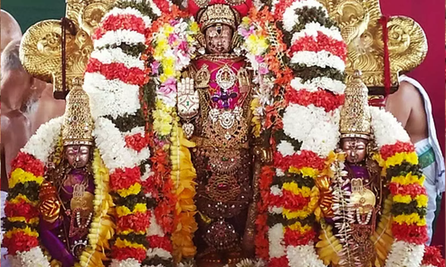 சலவை தொழிலாளிக்கு மாலை மரியாதை சலவை தொழிலாளிக்கு மாலை மரியாதை