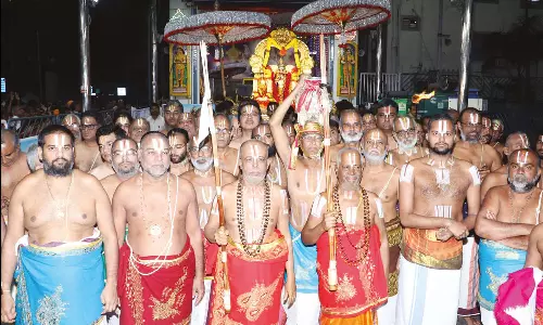 திருப்பதி ஏழுமலையான் கோவிலில் `தண்ணீரமுது உற்சவம்