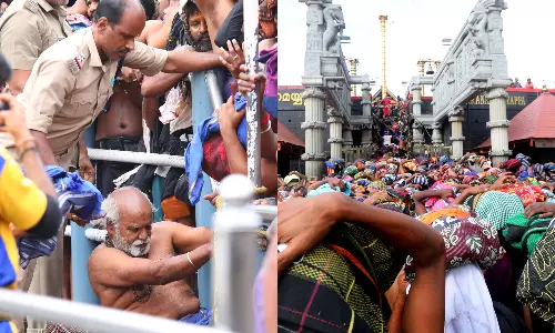 மகர விளக்கு பூஜை தினத்தில் கூட்ட நெரிசல் ஏற்படுவதை தடுக்க ஆன்லைன் முன்பதிவு