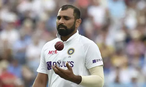 இங்கிலாந்துக்கு எதிரான டெஸ்ட் தொடர்: சமி இடம்பெறுவதில் சிக்கல்