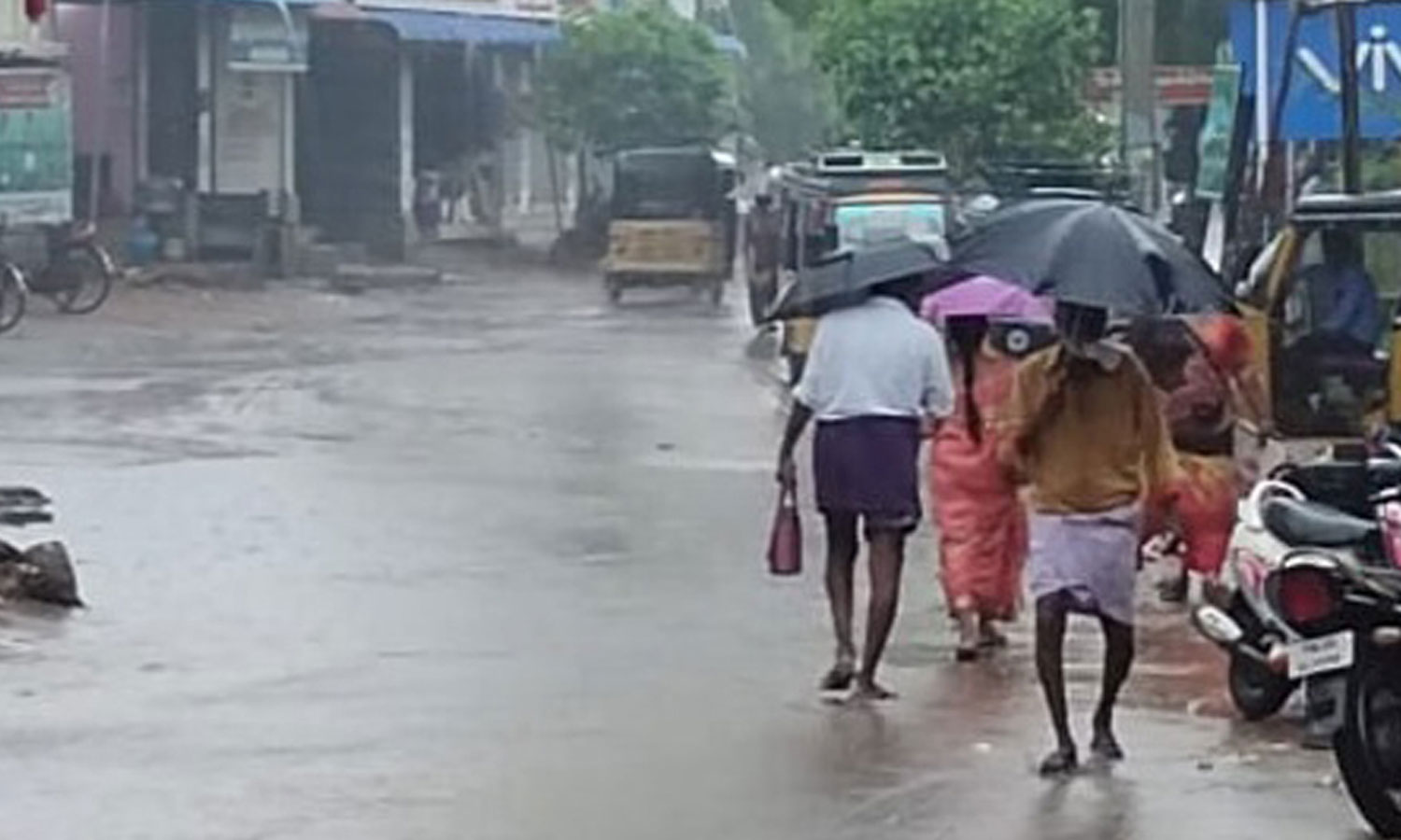 நெல்லை, தென்காசி மாவட்டங்களில் மழை நீடிப்பு