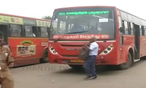சென்னையில் 32 பணிமனைகளில் இருந்து 2,749 மாநகர பஸ்கள் இயக்கம்