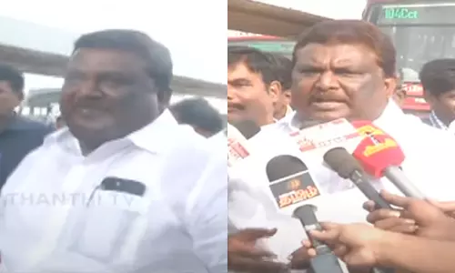 95 சதவீதத்திற்கும் மேல் பஸ்கள் இயக்கம்: அமைச்சர் சிவசங்கர்