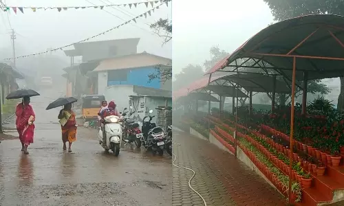 ஏற்காட்டில் தொடர்ந்து 40 மணி நேரமாக பெய்யும் சாரல் மழை- வீடுகளுக்குள் முடங்கிய மக்கள்