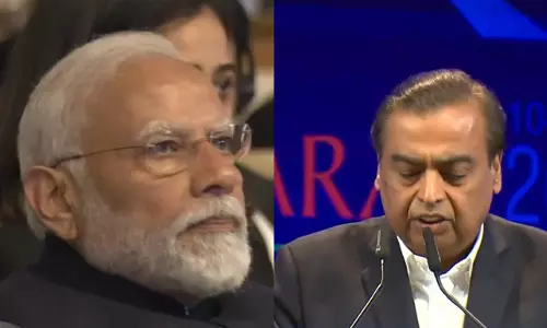 இந்திய வரலாற்றில் வெற்றிகரமான பிரதமர் மோடி - முகேஷ் அம்பானி