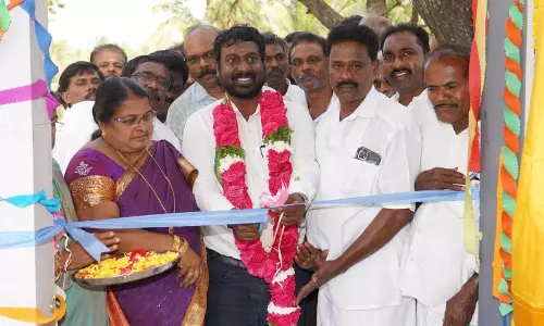 அரசு மேல்நிலை பள்ளிக்கு கூடுதல் வகுப்பறை... விஜய் வசந்த் திறந்து வைத்தார்