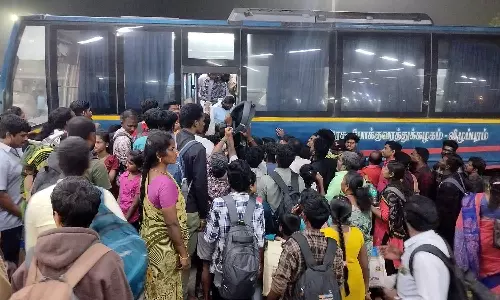 பொங்கலுக்கு இதுவரை இல்லாத அளவுக்கு அதிக பஸ்கள் இயக்கம்... அமைச்சர் சிவசங்கர் தகவல்