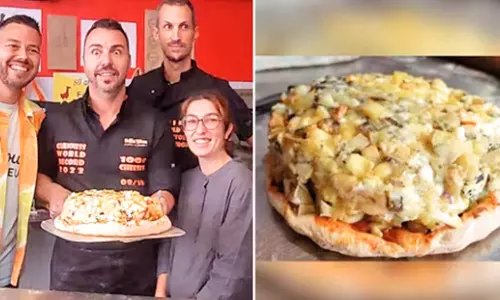 1,001 வகையான சீஸ்கள் மூலம் தயாரான பீட்சா