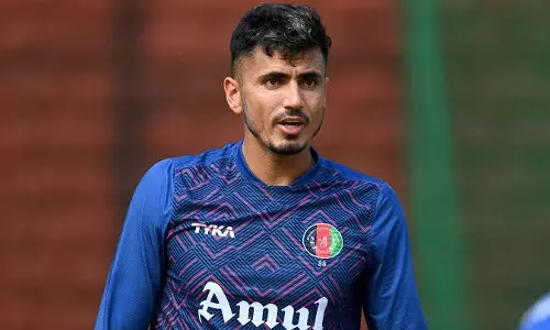 இறுதியில் அதிரடி காட்டிய முஜீப் உர் ரகுமான்- இந்தியாவுக்கு 173 ரன்கள் இலக்கு நிர்ணயித்த ஆப்கானிஸ்தான்