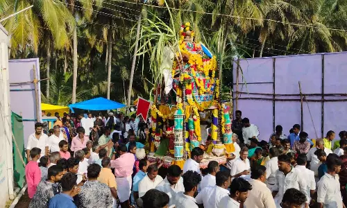 பாம்புகள் ஊருக்குள் வராமல் இருக்க நாகதேவதை தேர்திருவிழா