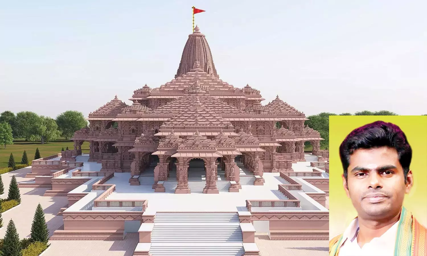 அயோத்தி ராமர் கோவில் குறித்து பேச தி.மு.க.வுக்கு தகுதி இல்லை- உதயநிதிக்கு அண்ணாமலை கண்டனம்