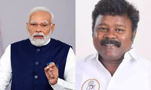 பிரதமர் வருகை எதிரொலி: வீட்டு சிறையில் காங்கிரஸ் நிர்வாகி
