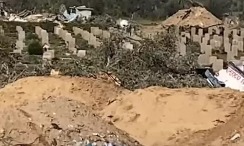 பிணங்களில் பணய கைதிகள் உள்ளனரா? - இடுகாட்டில் ஆராயும் இஸ்ரேல்