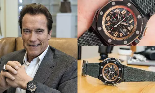 அதிக விலைக்கு ஏலம் போன அர்னால்டின் கைக்கடிகாரம்