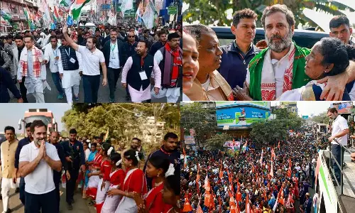 நடைபயணத்தில் பங்கேற்கக் கூடாது என மக்களை அசாம் அரசு மிரட்டுகிறது: ராகுல் காந்தி குற்றச்சாட்டு