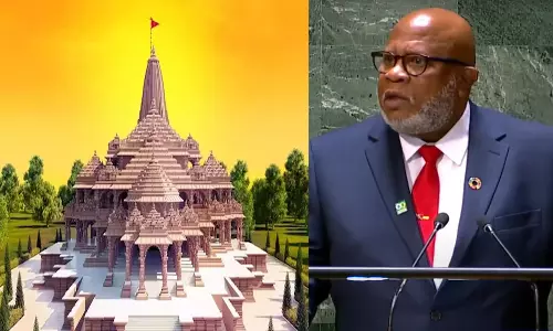 ராமர் கோவில் கும்பாபிஷேகம் : இந்தியா இரண்டாவது தீபாவளியை கொண்டாடுகிறது - ஐ.நா தலைவர்