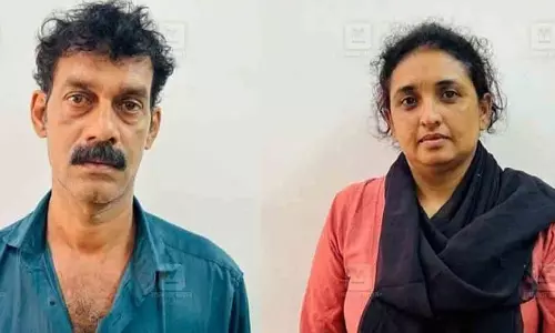 சிறுமியை பாலியல் பலாத்காரம் செய்து நிர்வாண படம் எடுத்து மிரட்டல்... கணவன்-மனைவி உள்பட 3 பேர் கைது