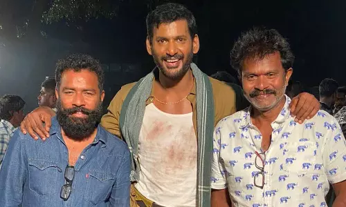 ரத்னம் படத்தின் படப்பிடிப்பை நிறைவு செய்த விஷால்