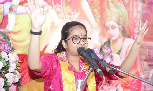 அயோத்தி ராமர் கோவிலுக்கு ராமாயண சொற்பொழிவாற்றி ரூ.52 லட்சம் வழங்கிய சிறுமி