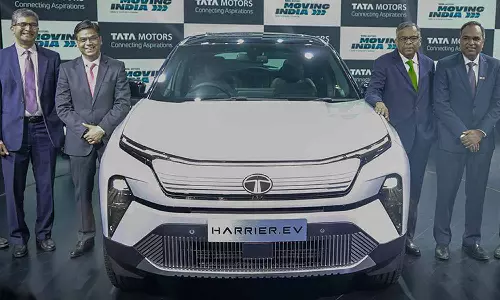 டாடா ஹேரியர் EV இந்திய வெளியீடு - லீக் ஆன புது தகவல்