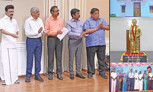 வீரமாமுனிவா் சிலையுடன் மணிமண்டபம்- முதலமைச்சர் மு.க.ஸ்டாலின் திறந்து வைத்தார்