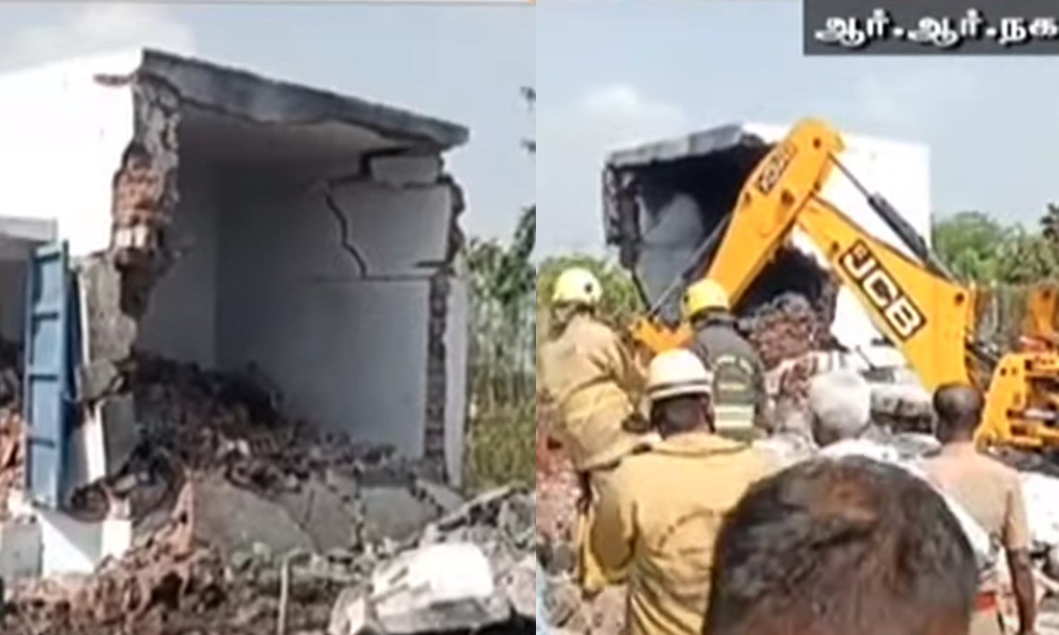 பட்டாசு ஆலை வெடிவிபத்தில் 2 பேர் உயிரிழப்பு