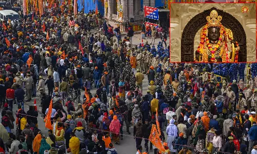 அயோத்தி ராமர் கோவிலில் முதல் நாளில் 5 லட்சம் பேர் சாமி தரிசனம்