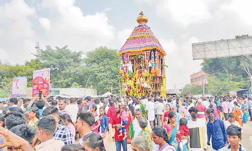 விராலிமலை சுப்பிரமணிய சுவாமி கோவிலில் தைப்பூச தேரோட்டம்