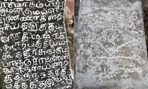 2 கோவில்களில் கி.பி.,11,16-ம் நூற்றாண்டு தமிழ் கல்வெட்டுகள் கண்டுபிடிப்பு