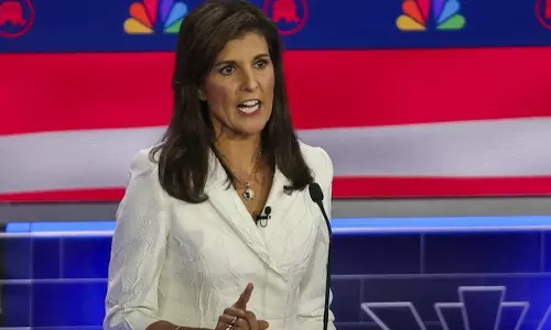 நான் அதிபரானால் இந்தியா உள்ளிட்ட நாடுகளுடன் கூட்டணியை வலுப்படுத்துவேன்- நிக்கி ஹாலே