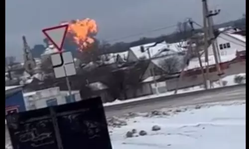 உக்ரைனிய போர் கைதிகளுடன் சென்ற விமானம் விழுந்து நொறுங்கியது