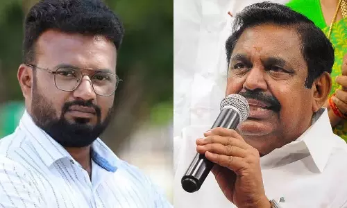 செய்தியாளர் மீது தாக்குதல் : சட்டம் - ஒழுங்கு சீர்கேடு என இ.பி.எஸ். குற்றச்சாட்டு