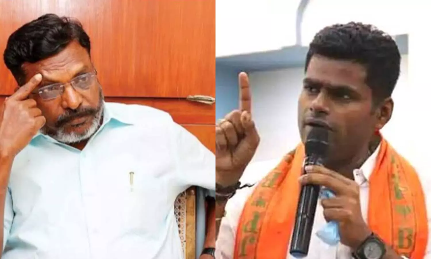 தன்னை நம்பும் சமூகத்தை தி.மு.க.விடம் அடகு வைத்துவிட்டார்- திருமாவளவன் மீது அண்ணாமலை பாய்ச்சல் தன்னை நம்பும் சமூகத்தை தி.மு.க.விடம் அடகு வைத்துவிட்டார்- திருமாவளவன் மீது அண்ணாமலை பாய்ச்சல்