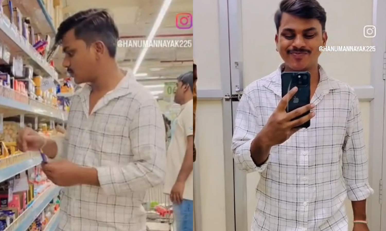 மாட்டிக் கொள்ளாமல் திருடுவது எப்படி? சாக்லேட் திருடி வீடியோ வெளியிட்ட வாலிபர் கைது