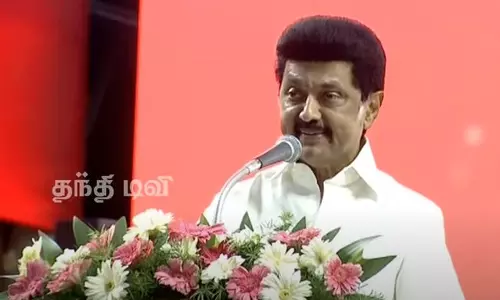பாஜக மீண்டும் ஆட்சிக்கு வரக்கூடாது, இதுதான் நம் இலக்கு : விசிக மாநாட்டில் முதலமைச்சர் பேச்சு