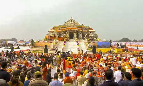 அயோத்தி ராமர் கோவிலில் இன்றும் கட்டுக்கடங்காத கூட்டம்... இதுவரை 22 லட்சம் பேர் தரிசனம்