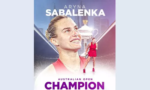 ஆஸ்திரேலிய ஓபன்: சாம்பியன் பட்டம் வென்றார் சபலென்கா