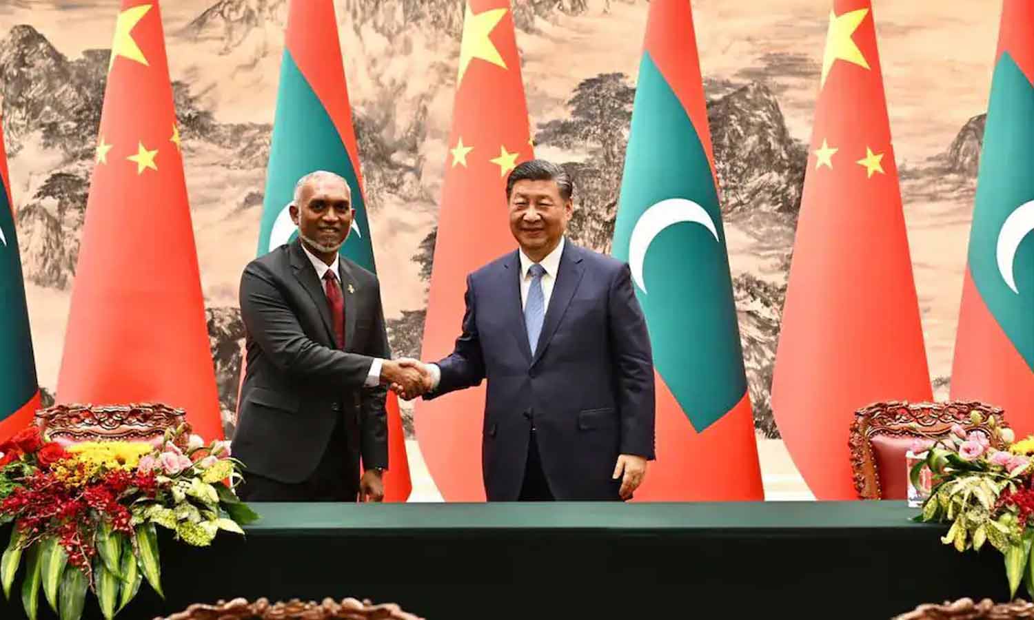 இந்தியாவுடன் மோதலை வலுவாக்கும்- மாலத்தீவு அதிபர் சீனாவை புகழ்ந்து பேச்சு