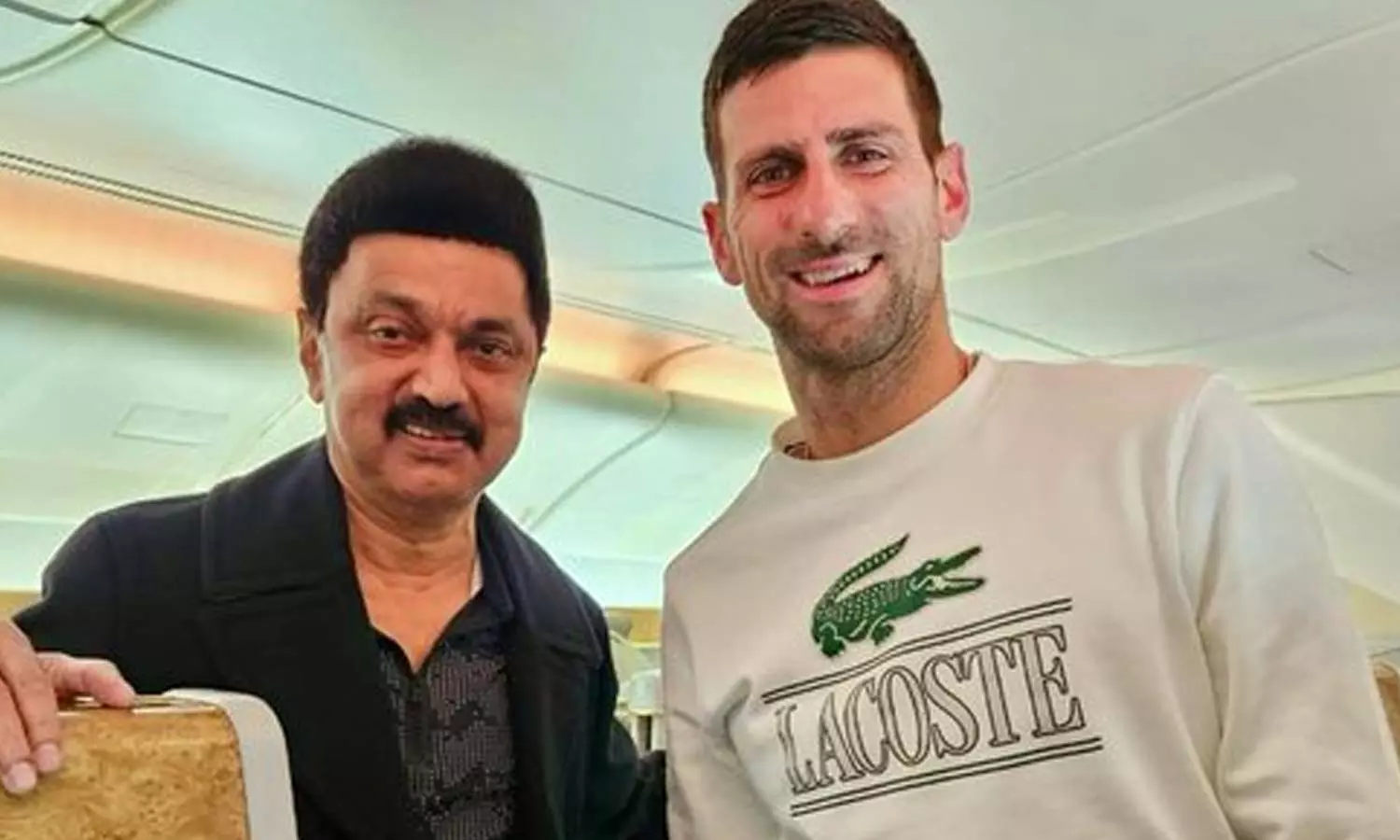 முதலமைச்சர் மு.க.ஸ்டாலினுடன் டென்னிஸ் ஜாம்பவான் ஜோக்கோவிச்... முதலமைச்சர் மு.க.ஸ்டாலினுடன் டென்னிஸ் ஜாம்பவான் ஜோக்கோவிச்...