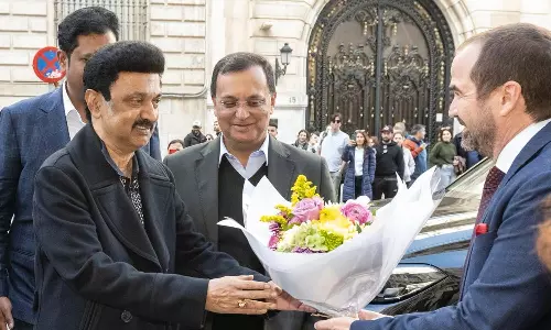 ஸ்பெயினில் முதலமைச்சர் மு.க.ஸ்டாலின்