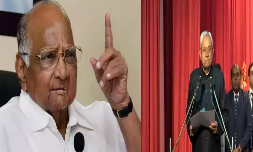 நிதிஷ் குமாருக்கு மக்கள் பாடம் புகட்டுவார்கள் - சரத் பவார்