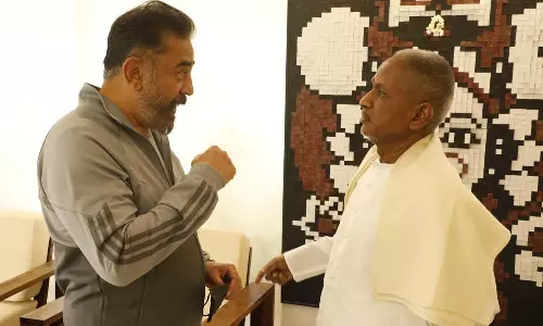 இளையராஜாவை நேரில் சந்தித்த கமல்