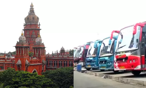 கோயம்பேட்டில் இருந்து தனியார் பேருந்துகள்- விளக்கம் கேட்டு நீதிமன்றம் உத்தரவு