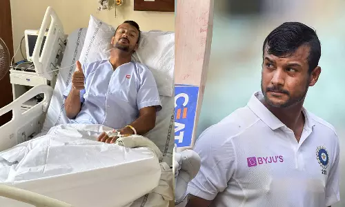 அபாய கட்டத்தை தாண்டிய மயங்க் அகர்வால்- முதலில் என்ன சொன்னார் தெரியுமா?